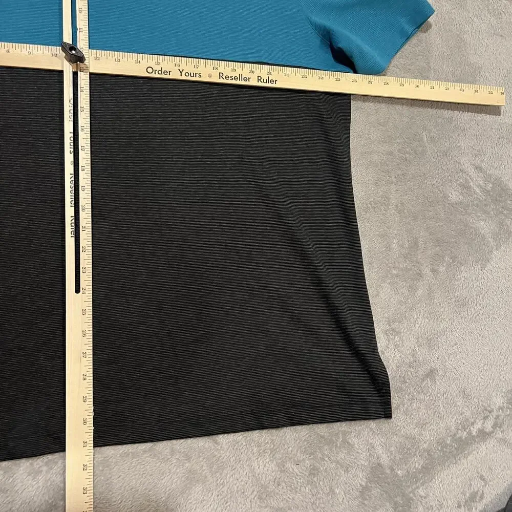Jacksonville Jaguars Shirt Mens 2XL Teal Black NFL Football Nike Dri Fit Polo